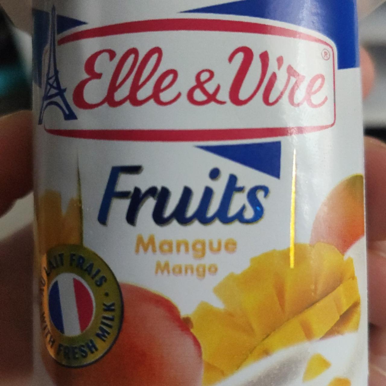 Фото - Десерт молочный Манго Fruits Elle & Vire