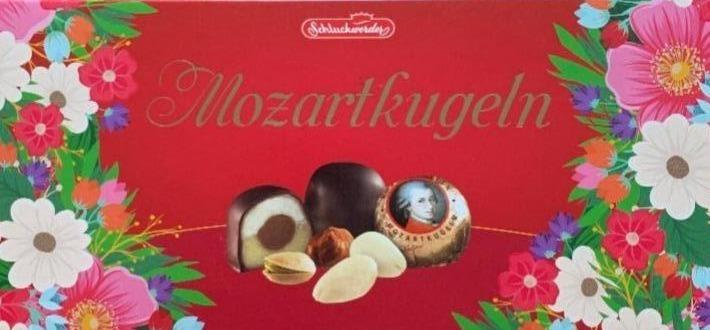 Фото - Конфеты фисташково-марципановые в шоколаде Mozartkugeln Schluckwerder