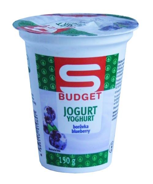 Фото - черничный йогурт S budget