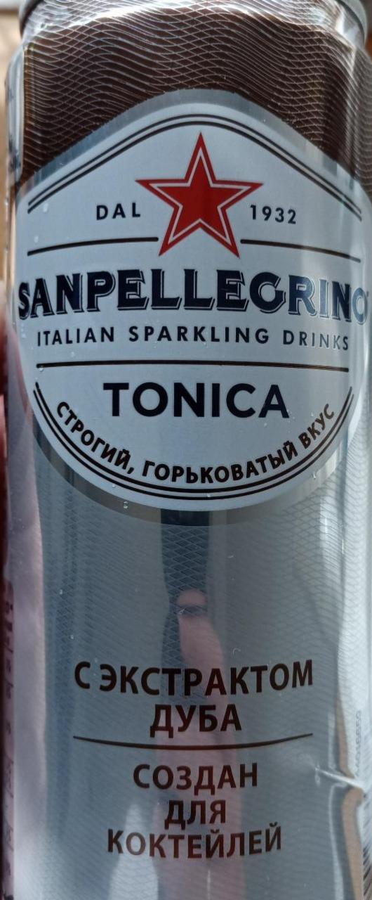 Фото - напиток газированный с экстрактом дуба Sanpellegrino tonica