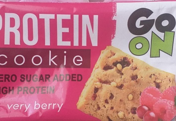 Фото - Протеиновое печенье Ягода Cookie Very Berry Go On Nutrition