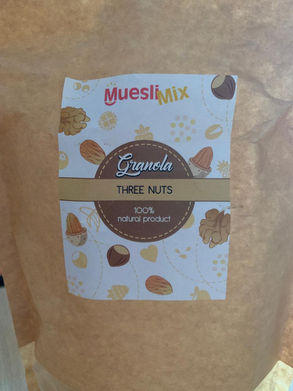 Фото - Гранола Three Nuts Granola Muesli Mix