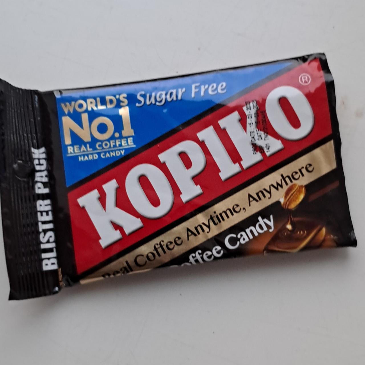 Фото - Леденцы без сахара Coffee Candy Kopiko free sugar