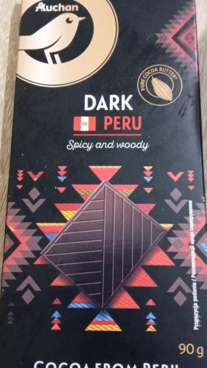 Фото - Шоколад темный Dark Pery 75% Ашан