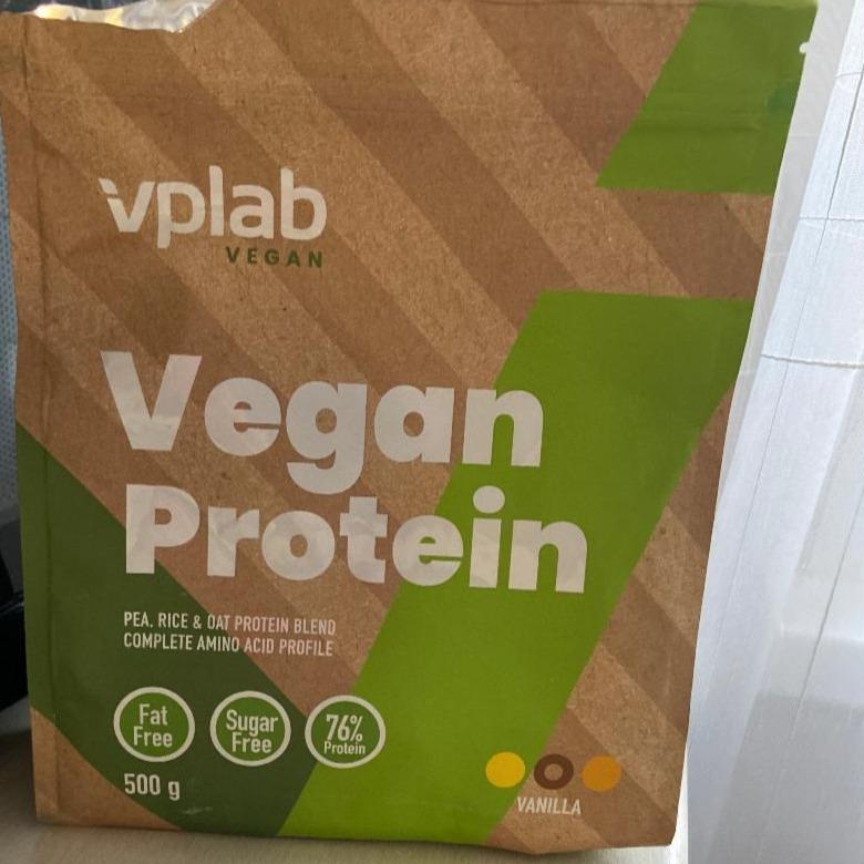 Фото - Vegan protein ваниль Vplab nutrition