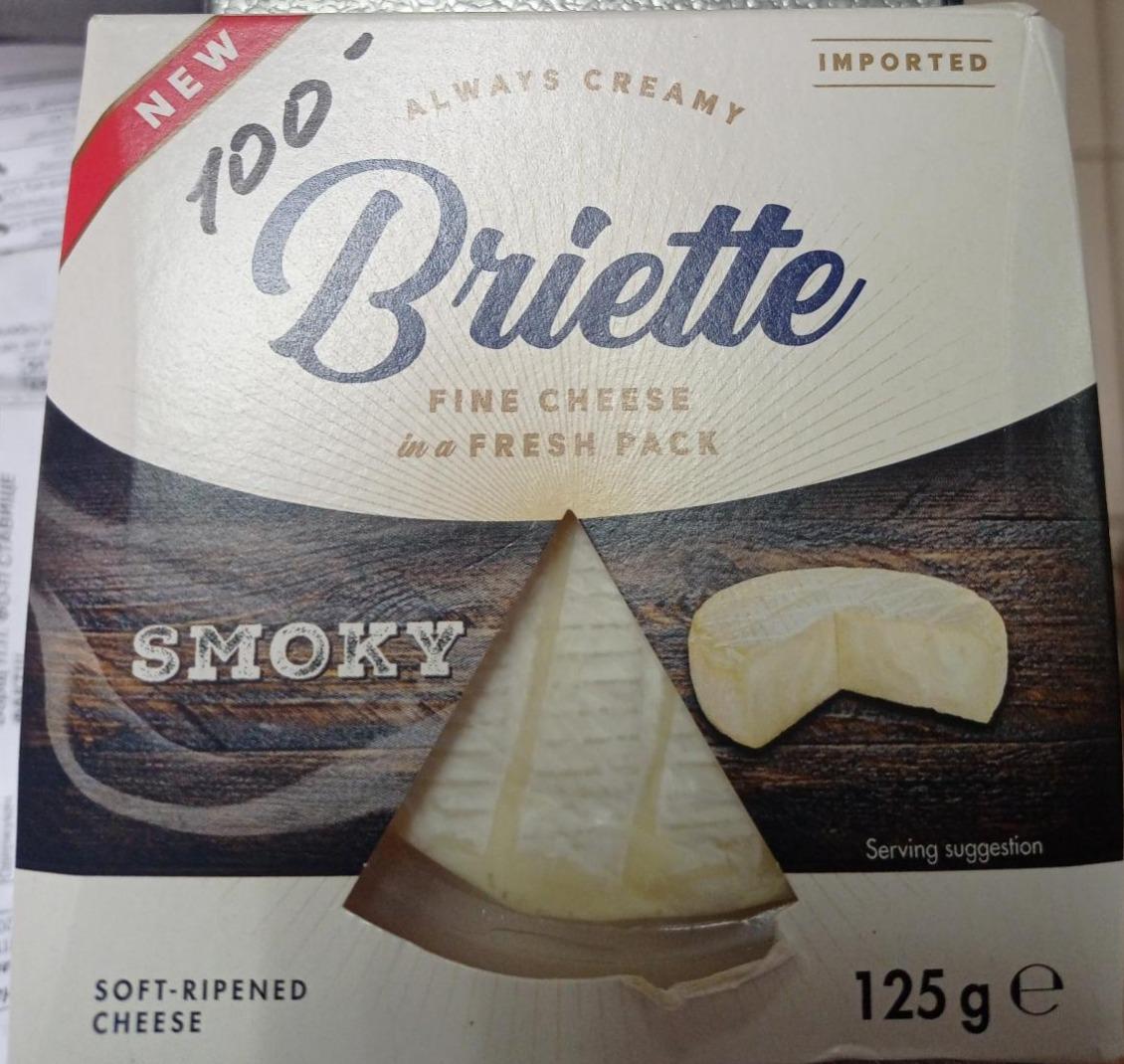 Фото - Сыр мягкий с ароматом дыма Briette fine cheese