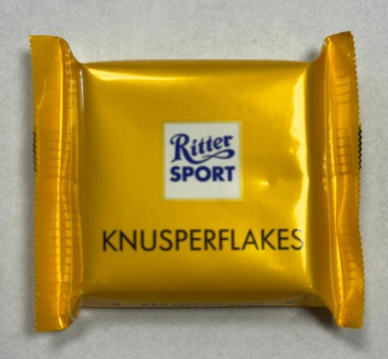 Фото - Шоколад молочный Knusperflakes с кукурузными хлопьями Ritter Sport