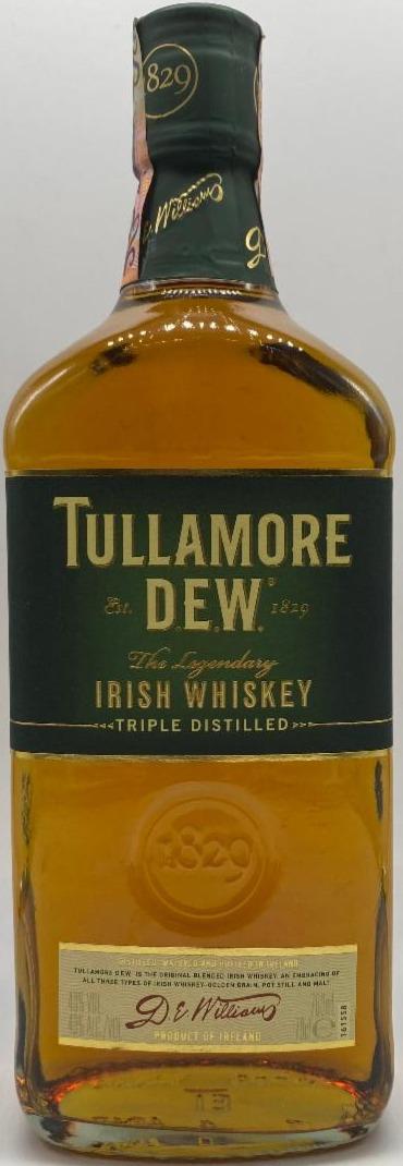 Фото - виски ирландский купажированный 40% Tullamore Dew