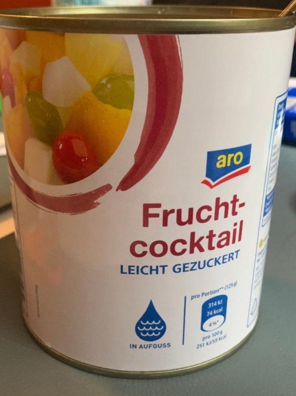 Фото - Консервированные фрукты Frucht-Cocktail leicht gezuckert Aro