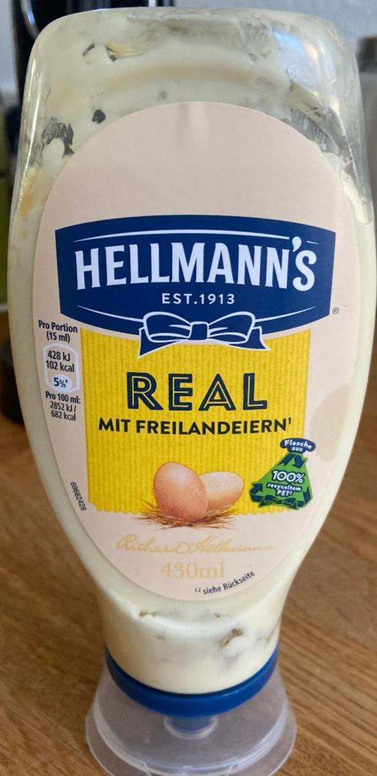 Фото - Real mayonnaise Hellmanns