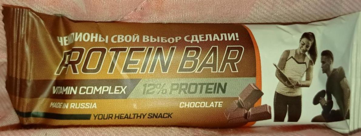 Фото - Протеиновый батончик шоколадный Vitamin complex Protein bar