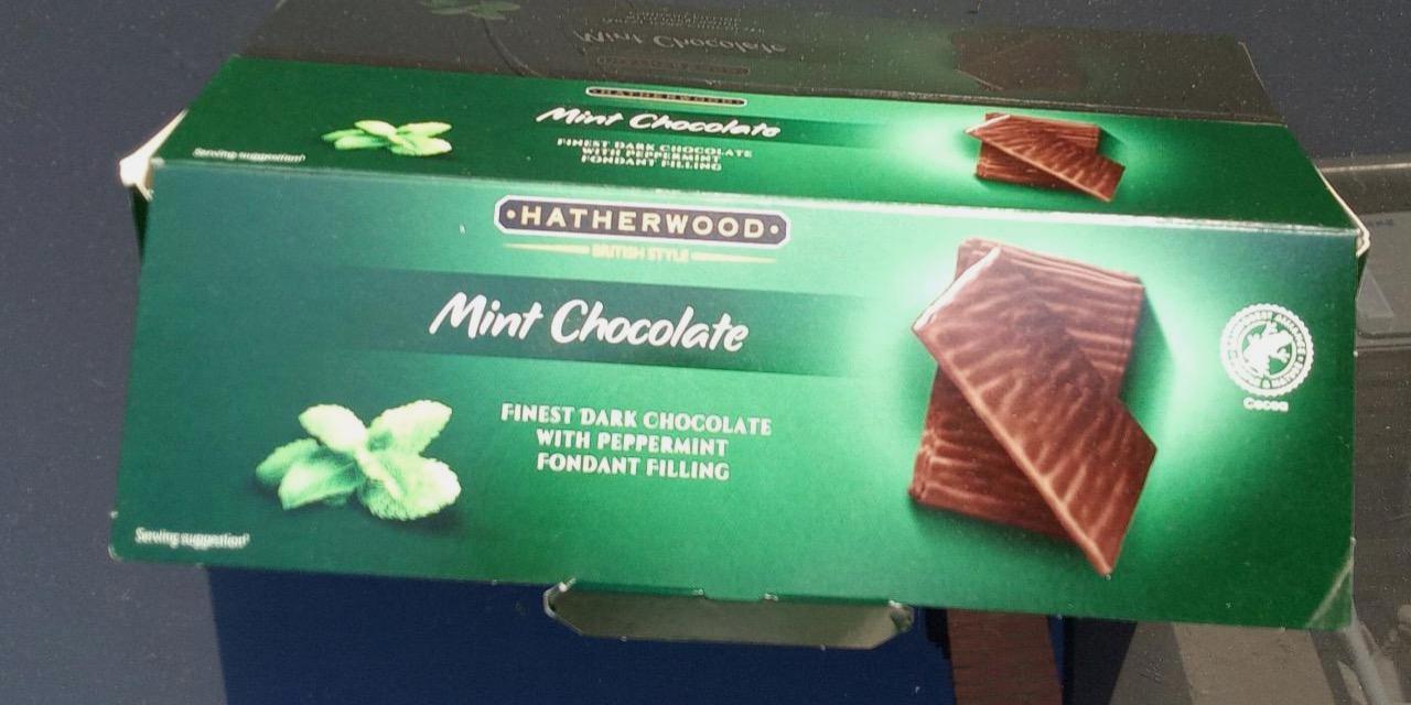 Фото - Конфеты шоколадные с мятой Mint Hatherwood