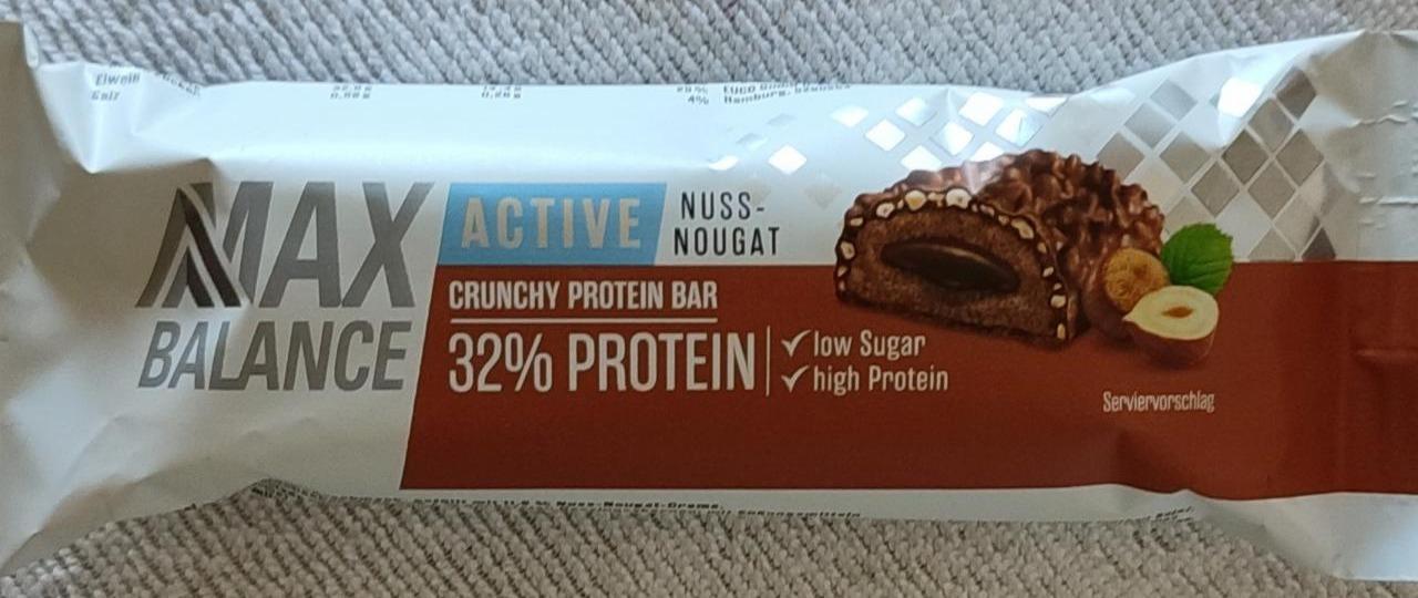 Фото - Шоколадный батончик протеиновый nuss-nougat Max Balance