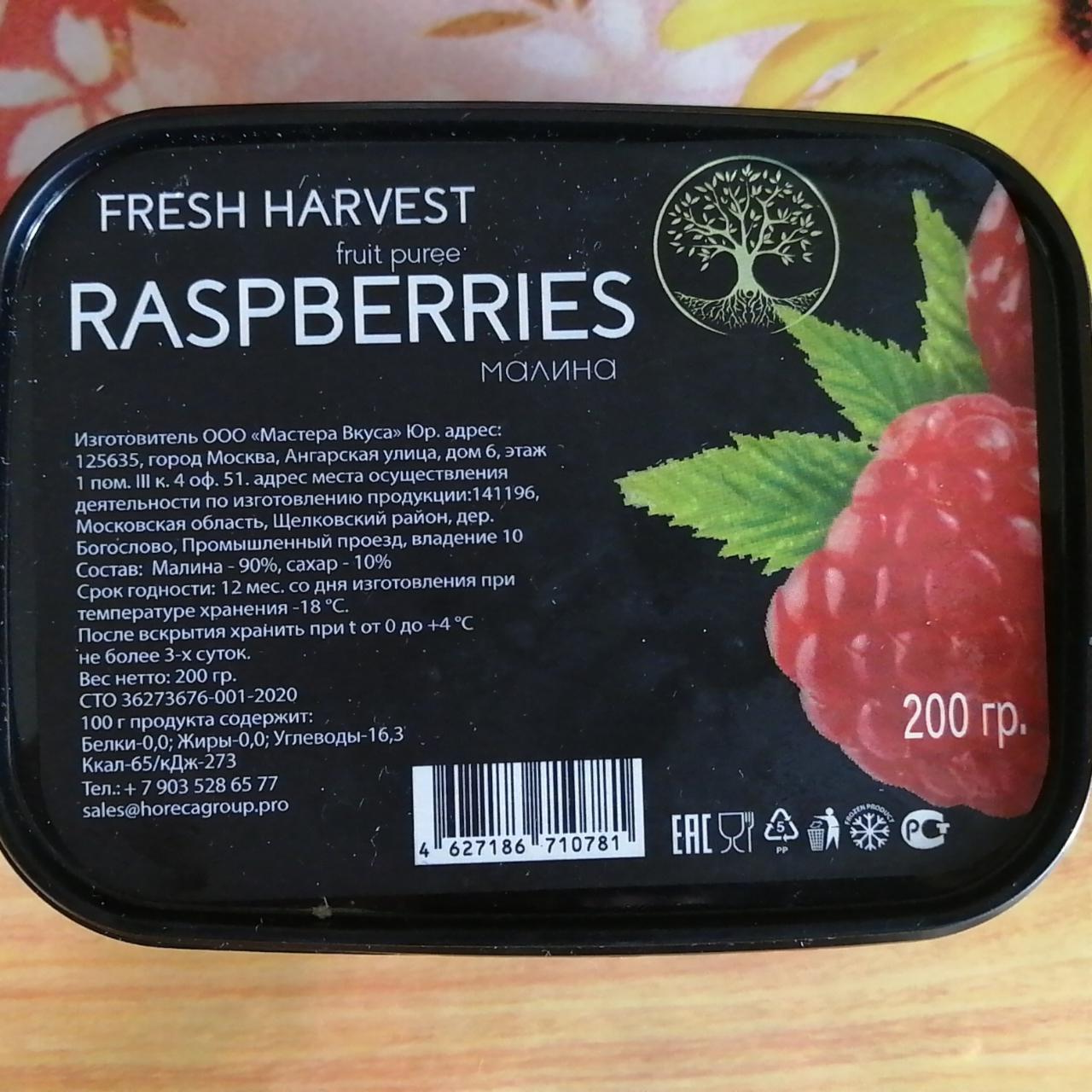 Фото - Raspberries малина Fresh Harvest