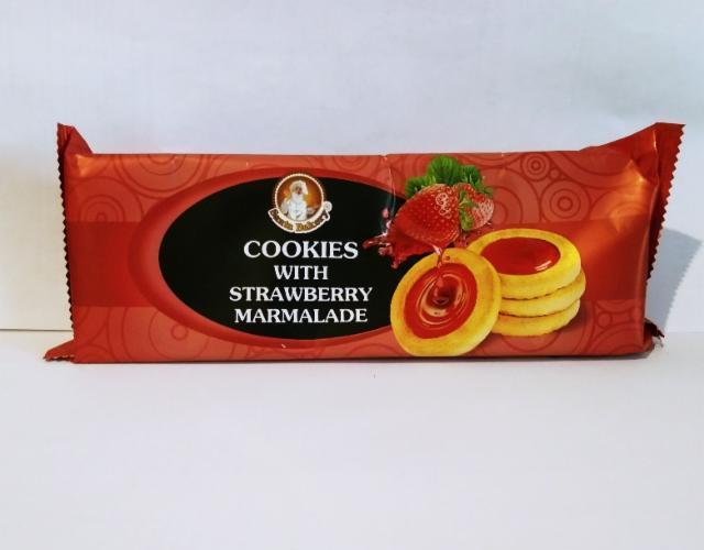 Фото - Печенье сдобное с клубничным мармеладом 'Cookies with strawberry marmalade'