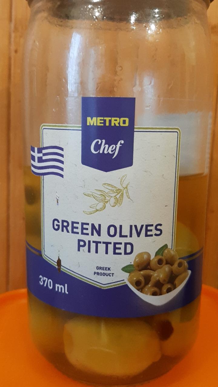 Фото - Оливки зелёные без косточки Metro Chef