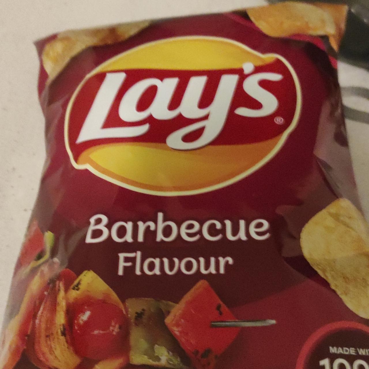 Фото - Чипсы barbecue flavour Lay's