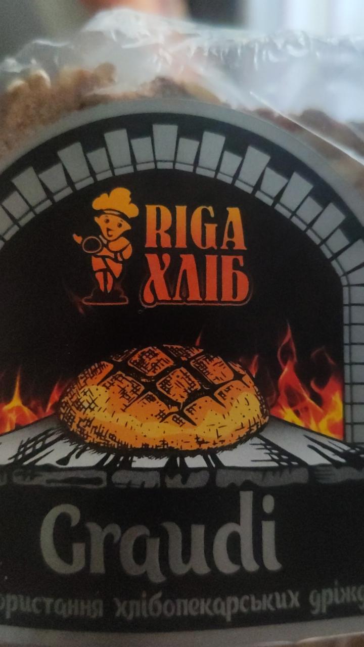 Фото - хлеб тостовый Graudi Riga хліб