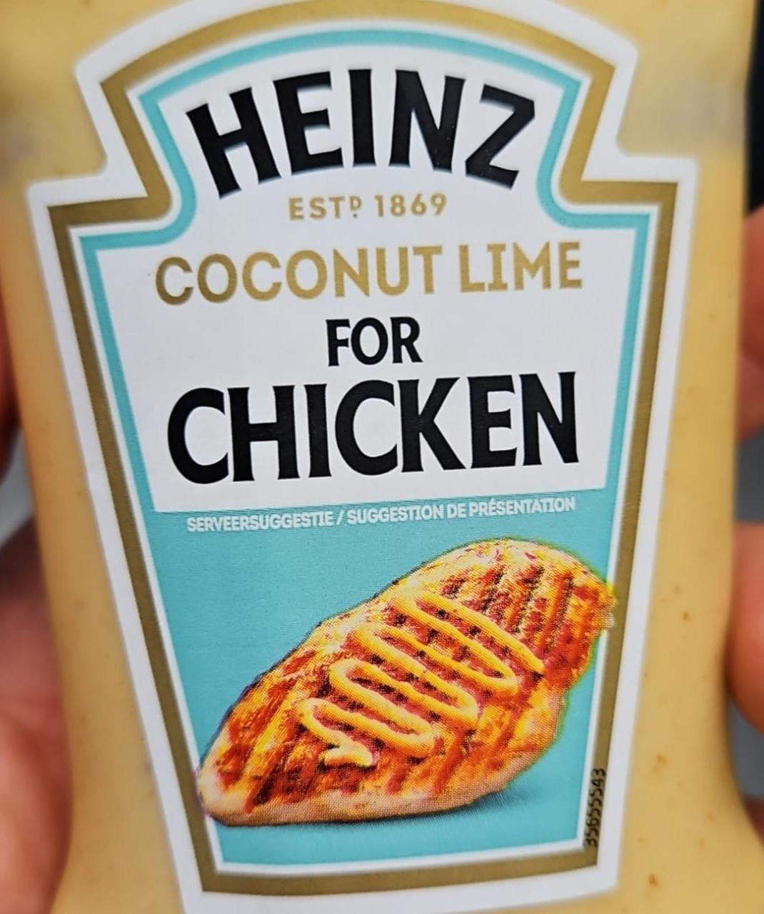 Фото - Соус для курицы Coconut Lime Heinz