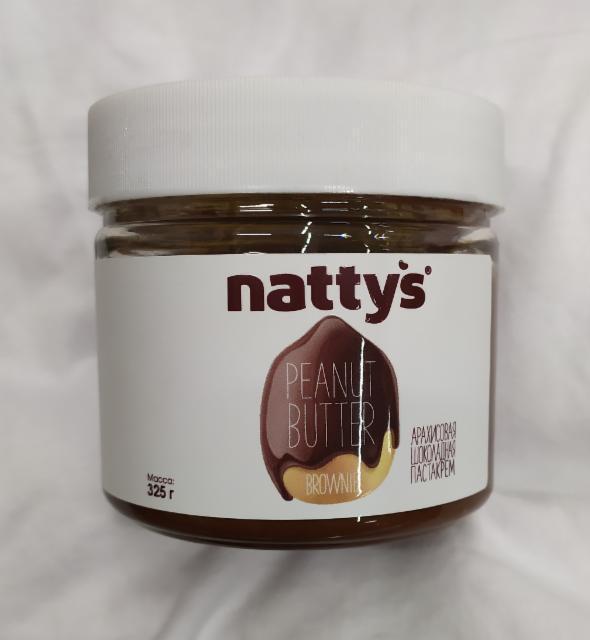 Фото - Пастакрем шоколадно арахисовая Nattys