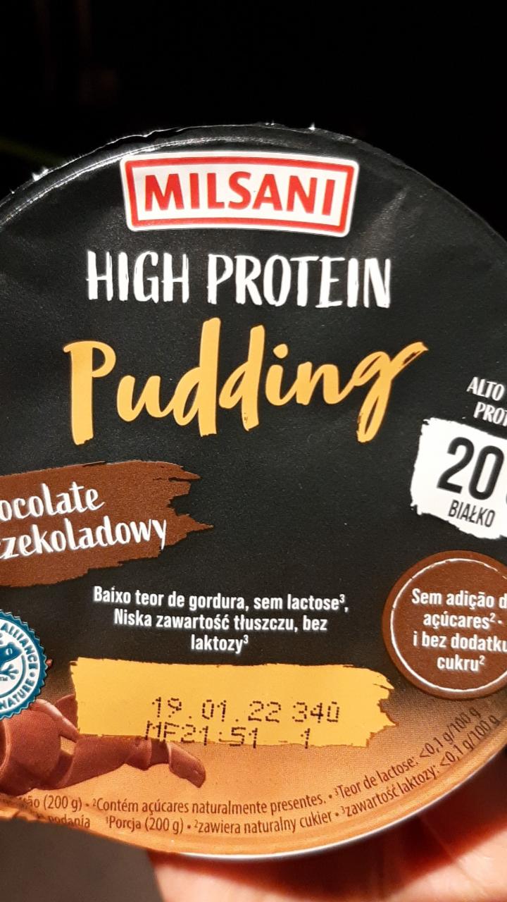 Фото - High protein pudding Milsani