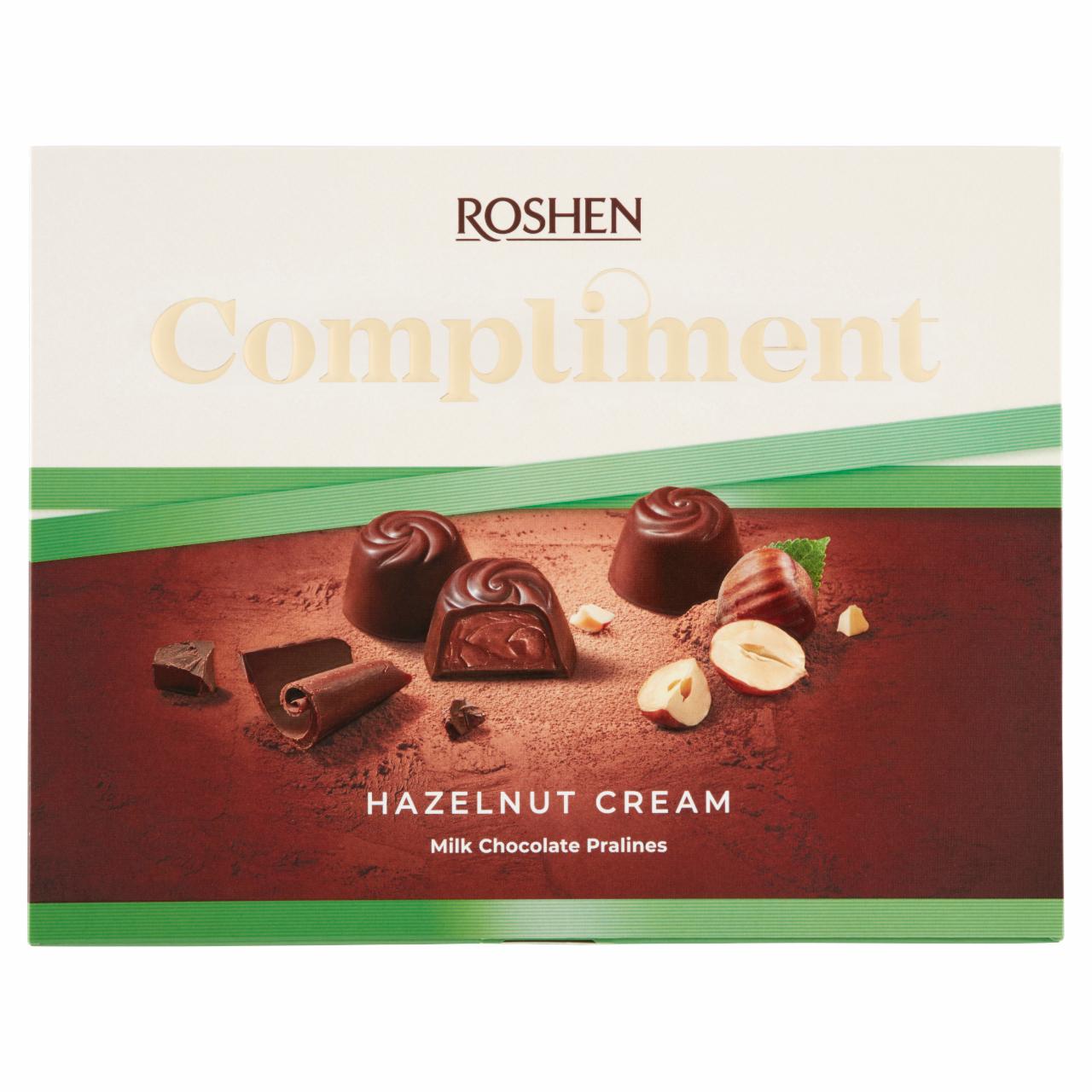 Фото - конфеты комплимент с ореховой начинкой Roshen