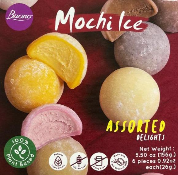 Фото - моти с мороженым Mochi Ice Buono