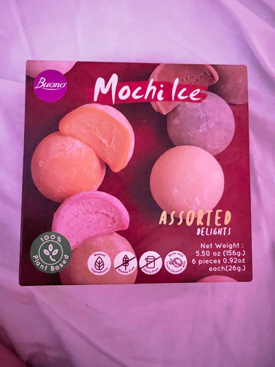 Фото - моти с мороженым Mochi Ice Buono