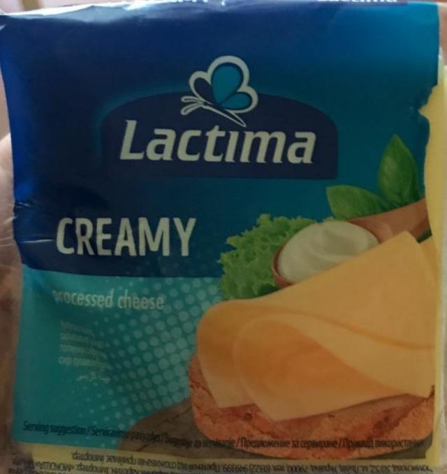 Фото - сыр сливочный плавленый Lactima Cremy