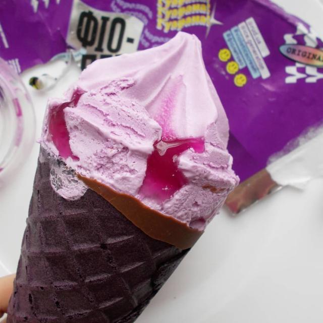 Фото - Мороженое 'Фиолетово' со вкусом Гуараны, 'Рудь'
