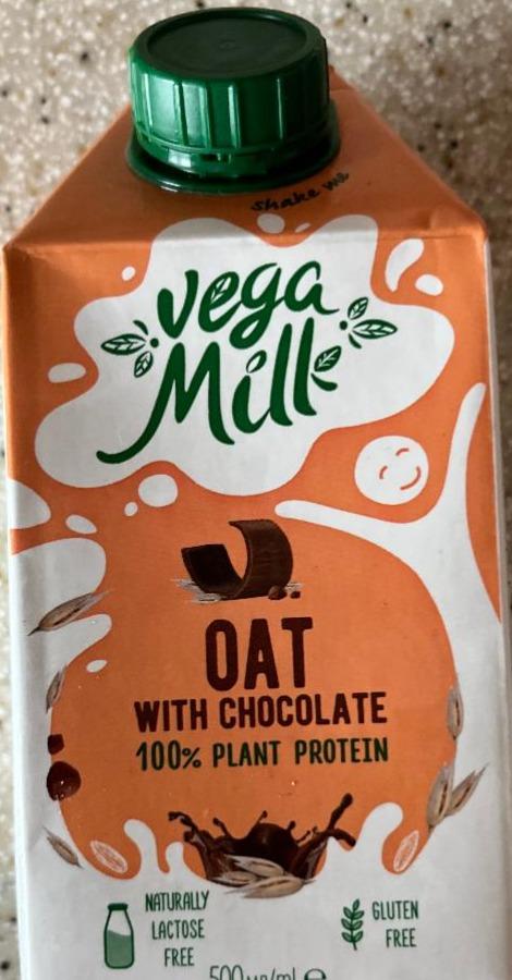 Фото - Напиток овсяный с какао ультрапастеризованный Шоколадный Vega Milk
