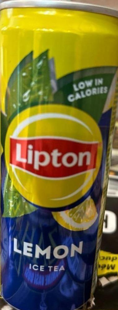 Фото - Чай зеленый холодный с лимоном Ice Tea Липтон Lipton