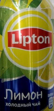 Фото - Чай зеленый холодный с лимоном Ice Tea Липтон Lipton