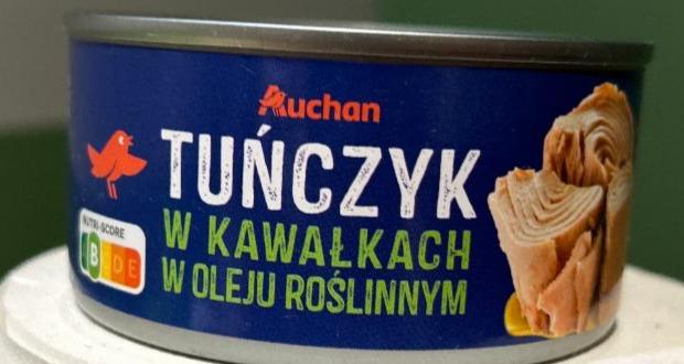 Фото - Tuńczyk w kawałkach w oleju roślinnym Auchan
