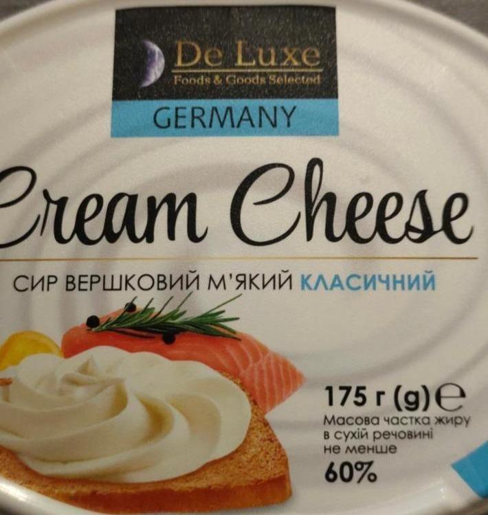 Фото - Сыр сливочный мягкий классический Cream Cheese De Luxe