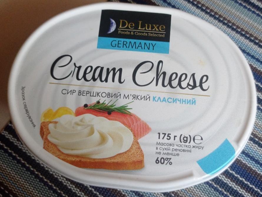Фото - Сыр сливочный мягкий классический Cream Cheese De Luxe