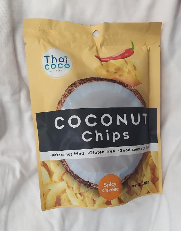 Фото - That Coco чипсы кокосовые сыр с паприкой