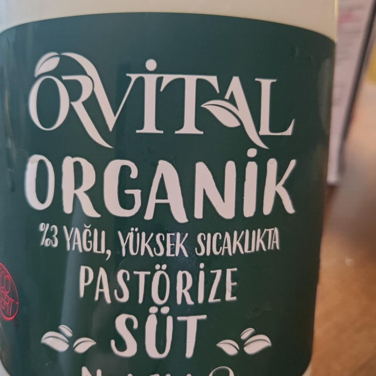 Фото - Молоко 3% Orvital Organik