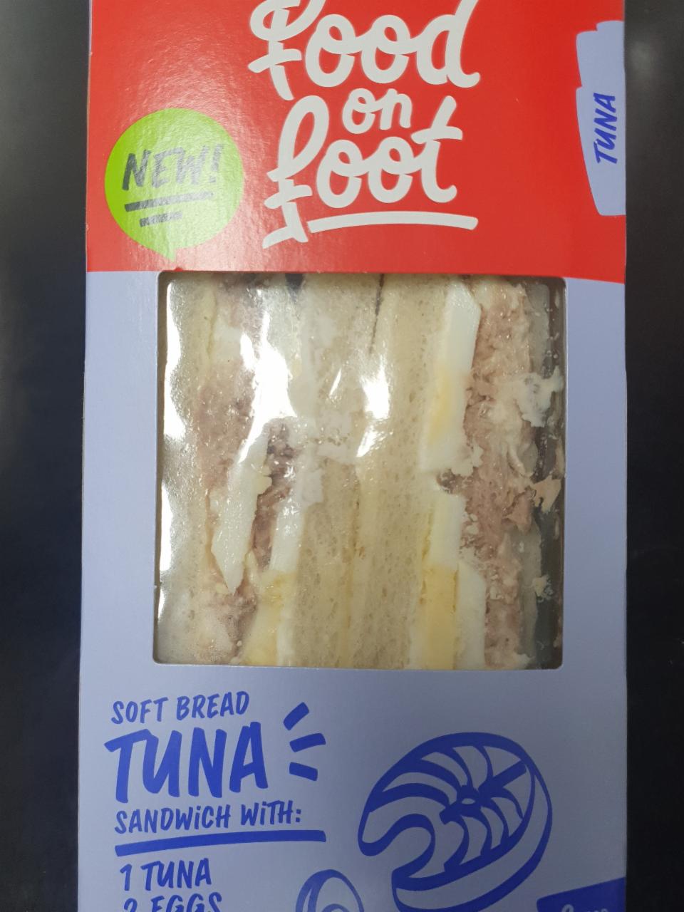 Фото - бутерброд с тунцом Food on foot