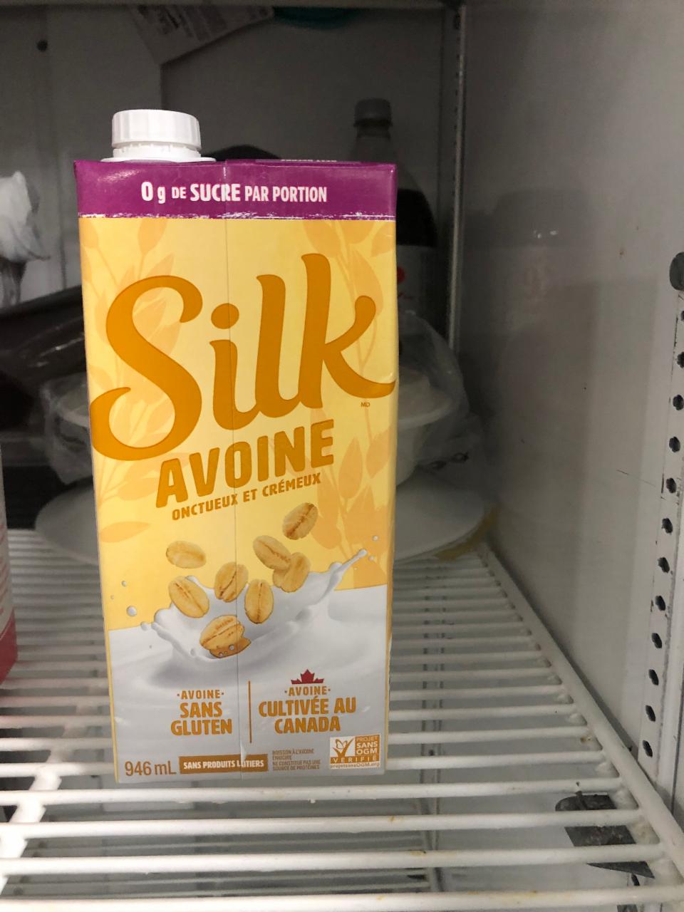 Фото - овсяное молоко без сахара Silk