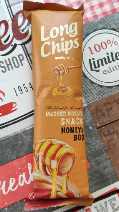 Фото - чипсы с мёдом и барбекю Long chips