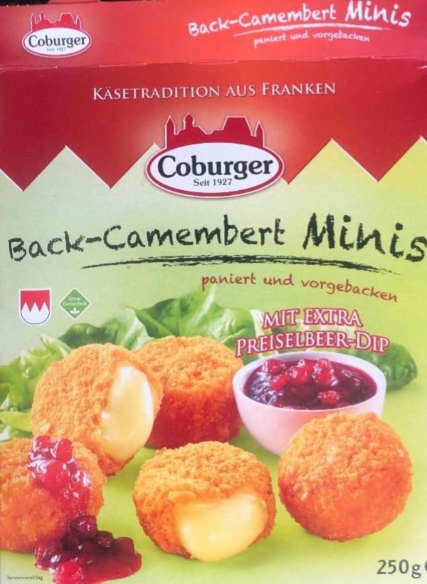 Фото - Сыр камамбер в сухарях с клюквою Knusprige Back-camemberts Coburger