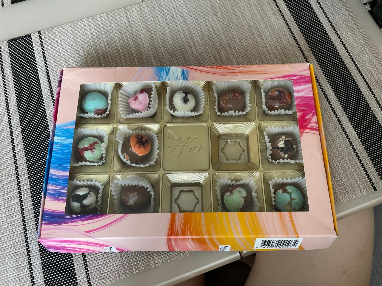 Фото - набор шоколадных конфет 14шт Alice