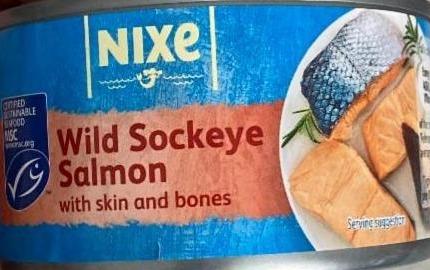 Фото - Лосось консервированный Wild Sockeye Salmon Nixe