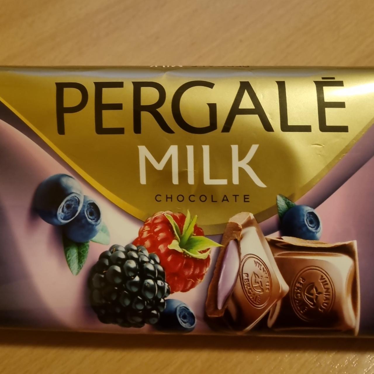 Фото - Шоколад молочный с лесными орехами Pergale