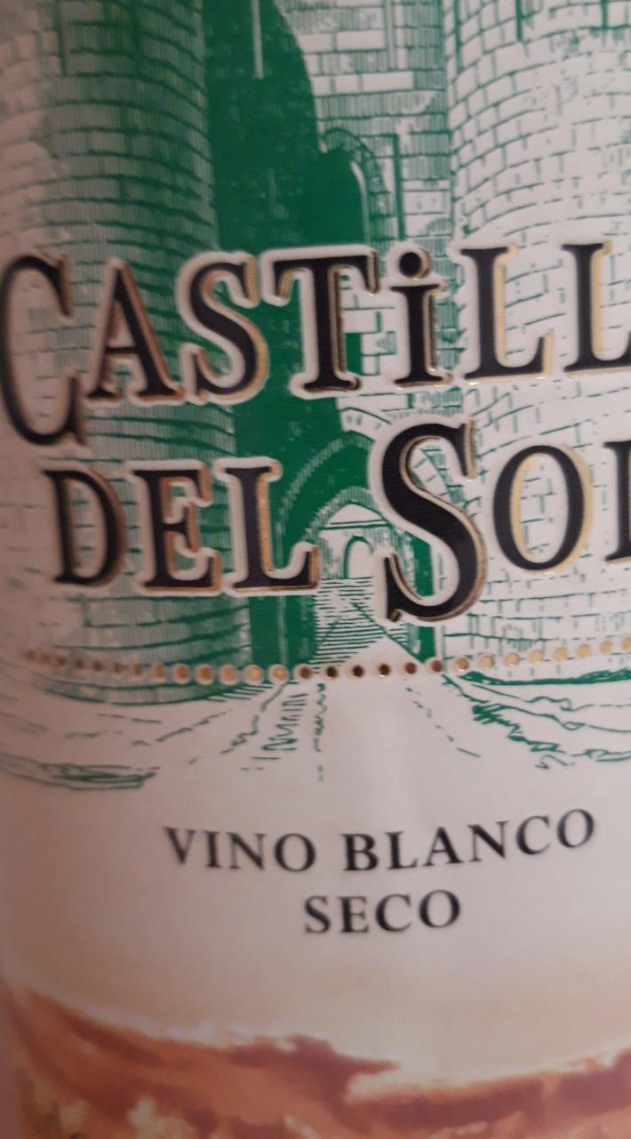 Фото - Вино сухое белое Castillo del sol