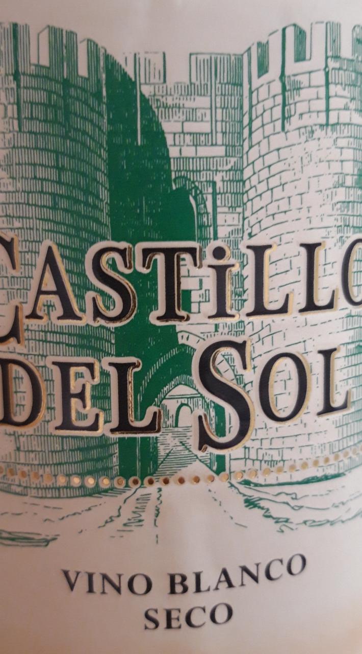Фото - Вино сухое белое Castillo del sol