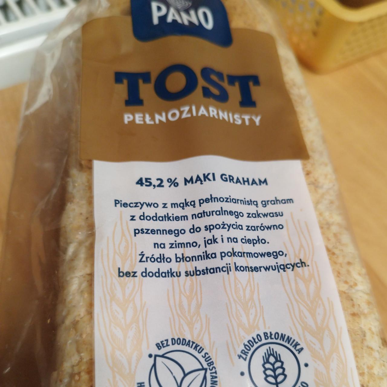 Фото - Хлеб многозерновой тостовый Tost Pełnoziarnisty Pano