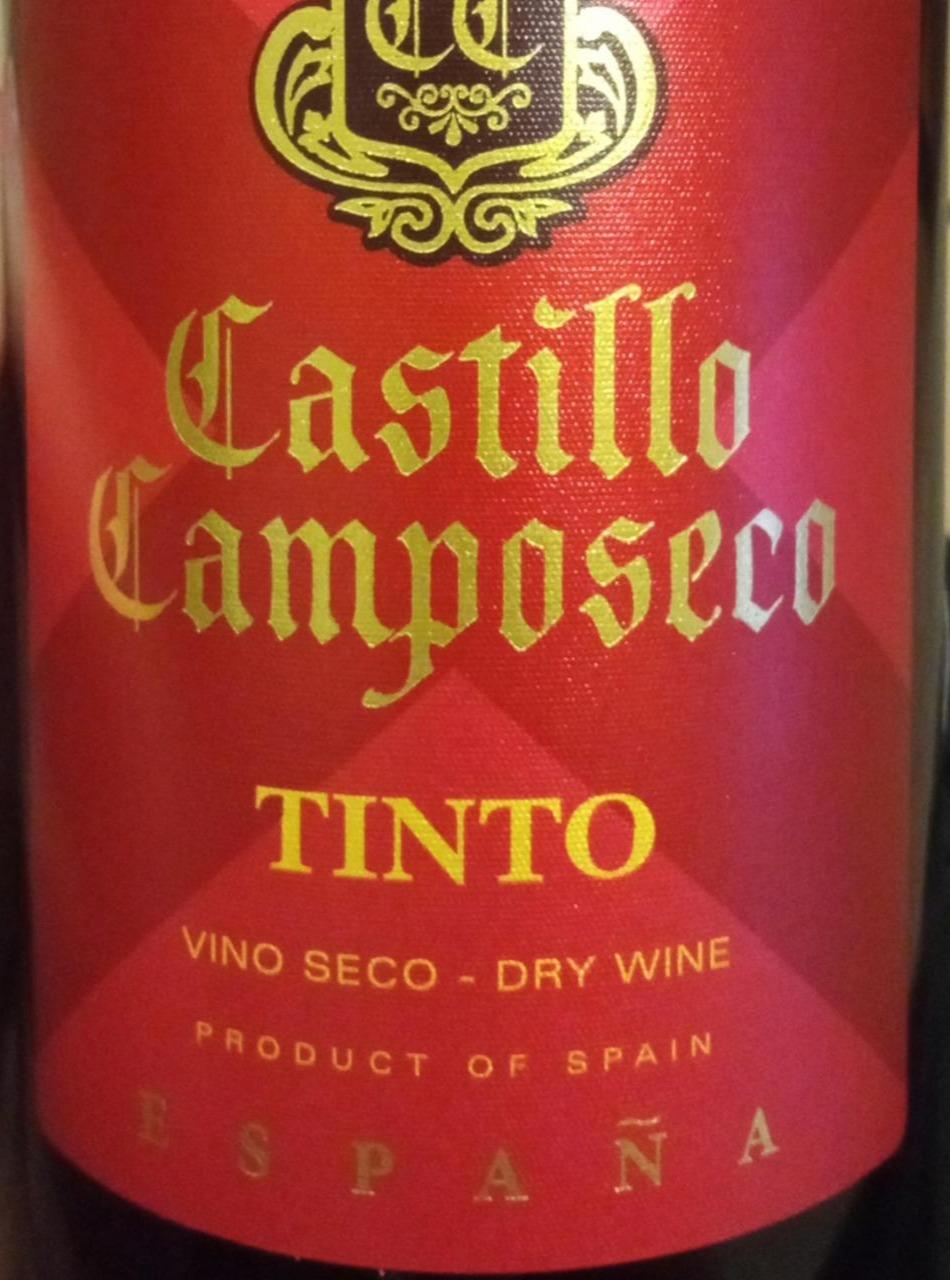 Фото - Вино Tinto красное сухое Castillo Camposeco