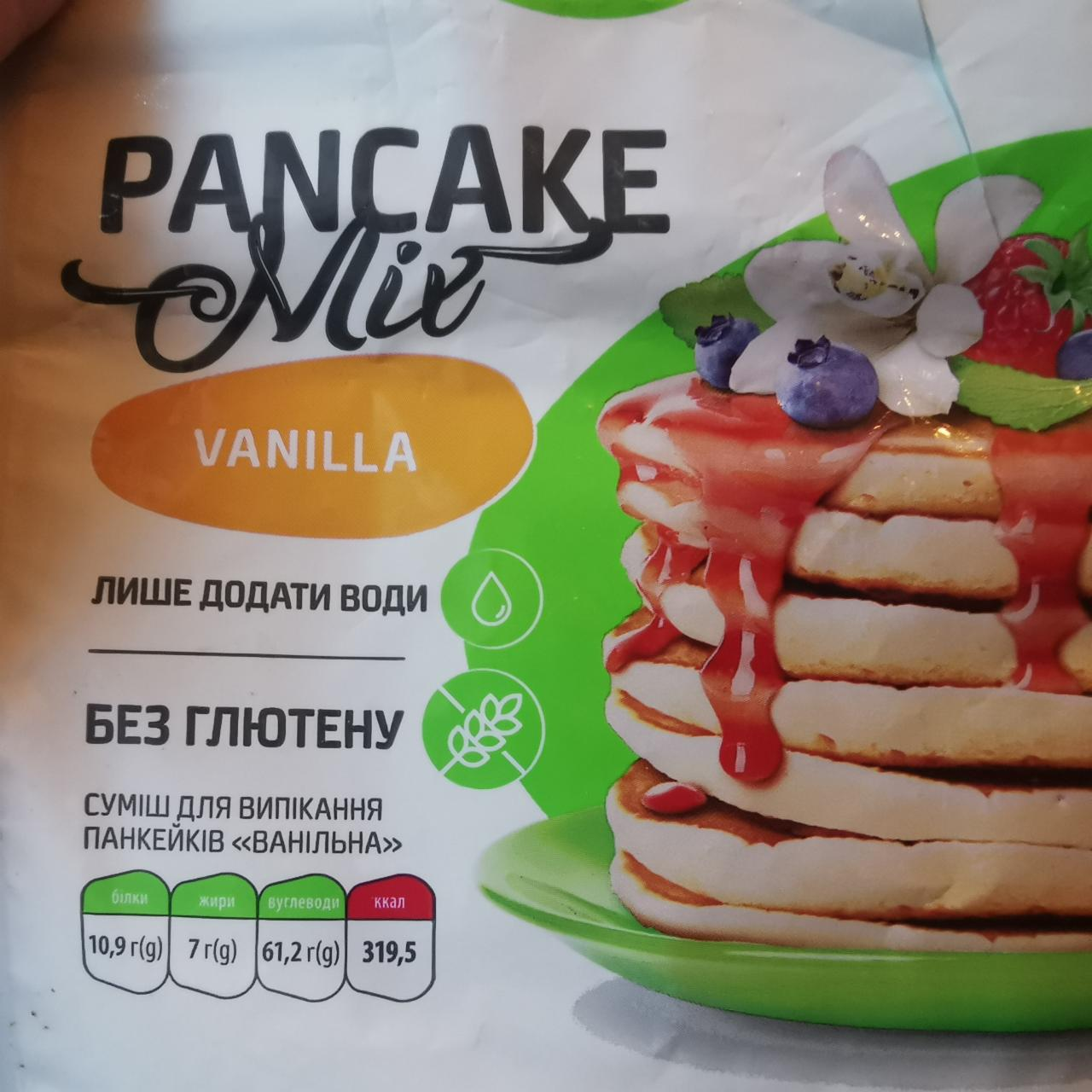 Фото - Смесь для выпечки панкейков Ванильная Vanilla Pancake Mix Stevia